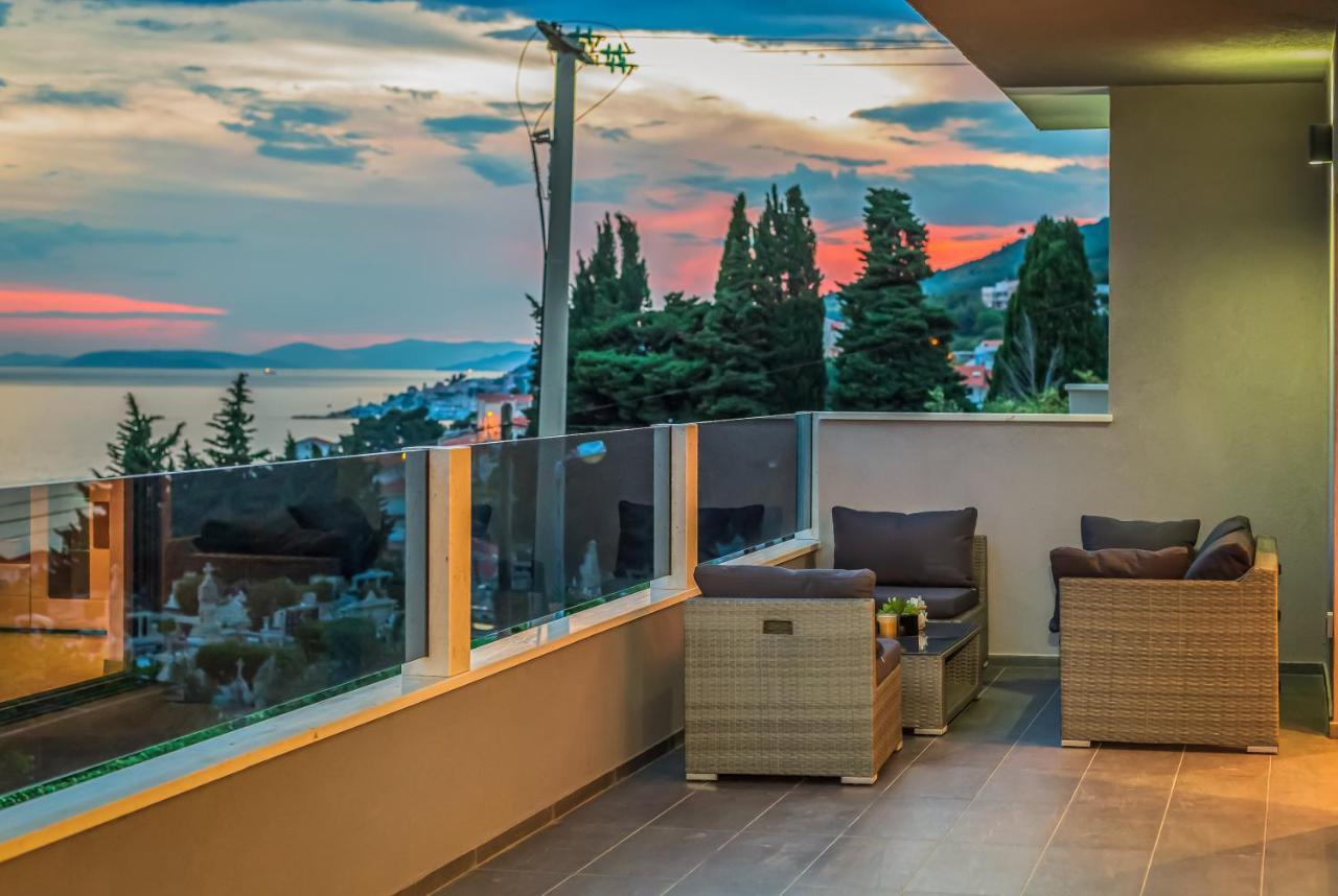 Luxury Apartment Lorena - Private Heated Pool - Jesenice  Exterior foto